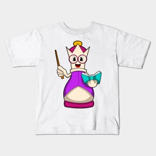 Chess piece Queen at Chess Kids T-Shirt